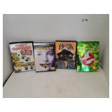 4 Cnt DVD Movies