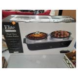 Elite Platinum Dual Slow Cooker Buffet