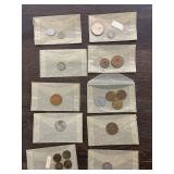 19 ct Vntg Coins - see pics