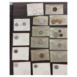 22 ct Vntg Coins - see pics