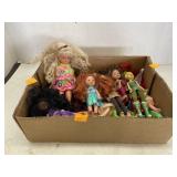 Group Lot Small Dolls