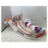 Group Lot Clip-In Hair Extensions & Socks