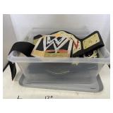 Tote of WWE Belts