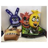 Group Lot Masks & Toy Story Bag
