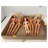 5 ct. - Vintage Barbies