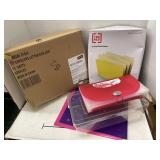 Group Lot Office Supplies (envelopes, folders,