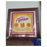 Victoria Advertisement Mirror Approx 32 x 32