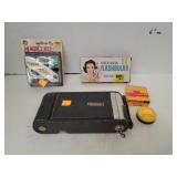 Lot of Camera Items & Vntg Kodak Camera