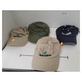 Lot of 4 Cnt Baseball  Hats