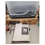 Technics SL-D93 Automatic Turntable System Works