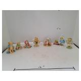 Lot of 7 Cherished Ceramic Bears