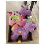 3 Ct Stand Unicorn Plush