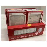 4 Ct Waterproof Mini Lights