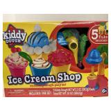 Kiddy Dough Ice Cream Shop Modeling Dough Playset