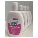 4 Ct Baby Lotion Mild & Gentle W/Coconut Oil