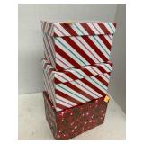 3 Ct Decor Christmas Boxes