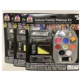 3 Ct Halloween Deluxe Family Makeup Kit