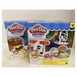 2 Cr Play-Doh Kitchen Creations Milk n Cookies
