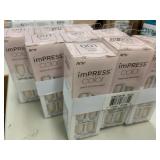 9 boxes (30 ct ea) Color Nails Impress