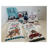 5 cnt Kitchen Towels Holiday Design
