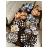 8 bags of Decorative Pumpkins