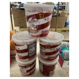 6 Containers Peppermint Candy Puffs