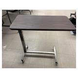 Adjustable Height Table approx 30x15 inches on