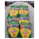 6 Pkgs of Twistable Crayons