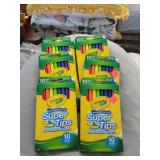 6 cnt Super Tip Washable Markers