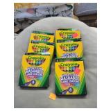 6 Cnt Ultra Clean Washable Large Crayons