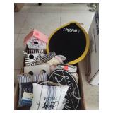 Flat of Minature Signs & Pillows