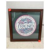 Vintage Framed Picture (app 1ft x 1ft)