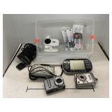 Group Lot Cameras, PS2 Controller, & More