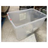 Large Plastic Tote & Shoe