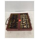 Vintage Oriental Themed Chess Set