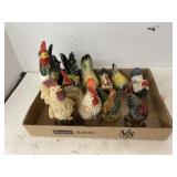 Group Lot Rooster Decor