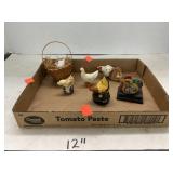 Group Lot Rooster Decor
