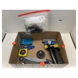 Group Lot Household Items (Flashlights, Knife,