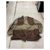 Brown Fleece Work Jacket (Size 4XL)