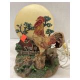 Unique Rooster Lamp Light