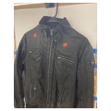 Sz L Mass London Leather Jacket