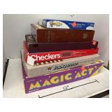 6 ct. - Various Board Games/Magic Set