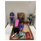 Group Lot Boys Toys (Marvel, Spider-Man, etc)