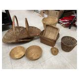 Group Lot Various Baskets