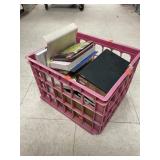 Plastic Crate of Books (Religious & More)