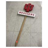 Wood Indiana Hoosiers Yard Decor (app 3ft)