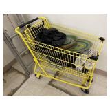 Shopping Car of Vintage Items (Cart not Included)