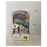 Group Lot Metal Harvest Picks/Decor