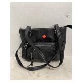 Stone Mountain Black Leather Purse