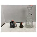 3 ct. - Glass/Metal Decor Pieces